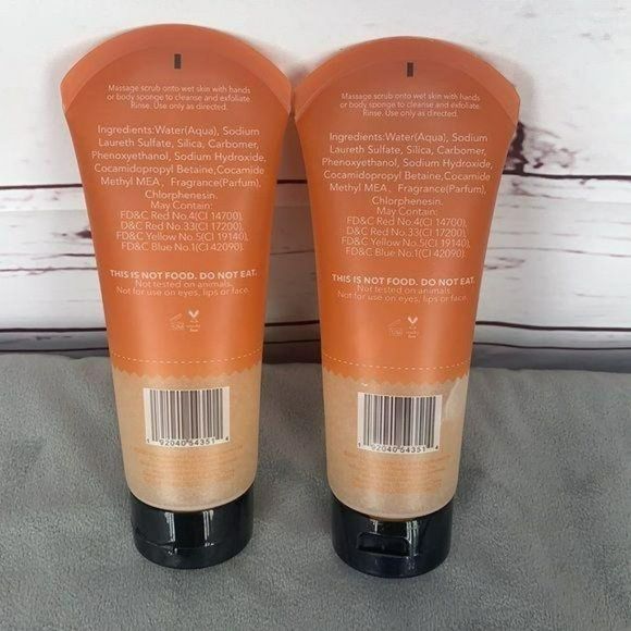 Simple Pleasures Happy Harvest Scented Body Scrub Lotion Lot of 2 - Picture 2 of 6